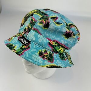 Original Chuck Bucket Hat One Size Fits Most T Rex Dinosaur Print